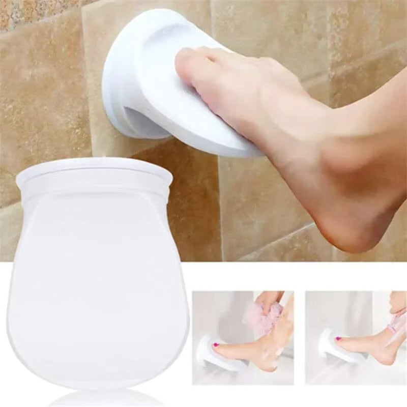 Lot de 2 Supports repose-pieds de douche