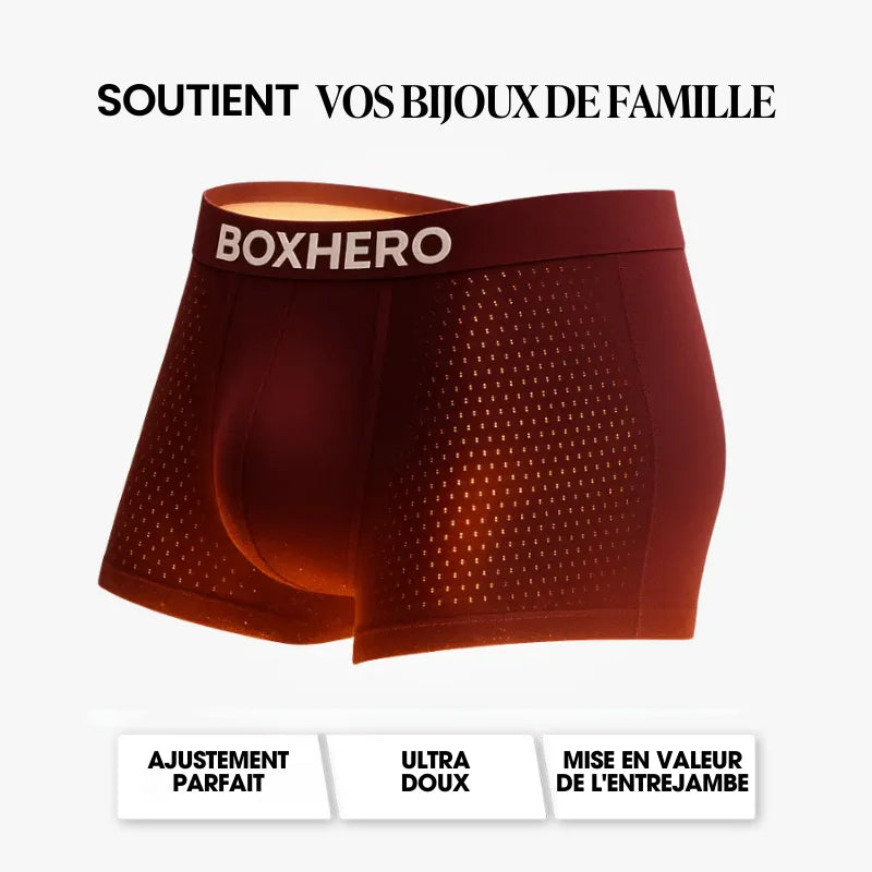 Lot de 10 boxers en bambou respirant