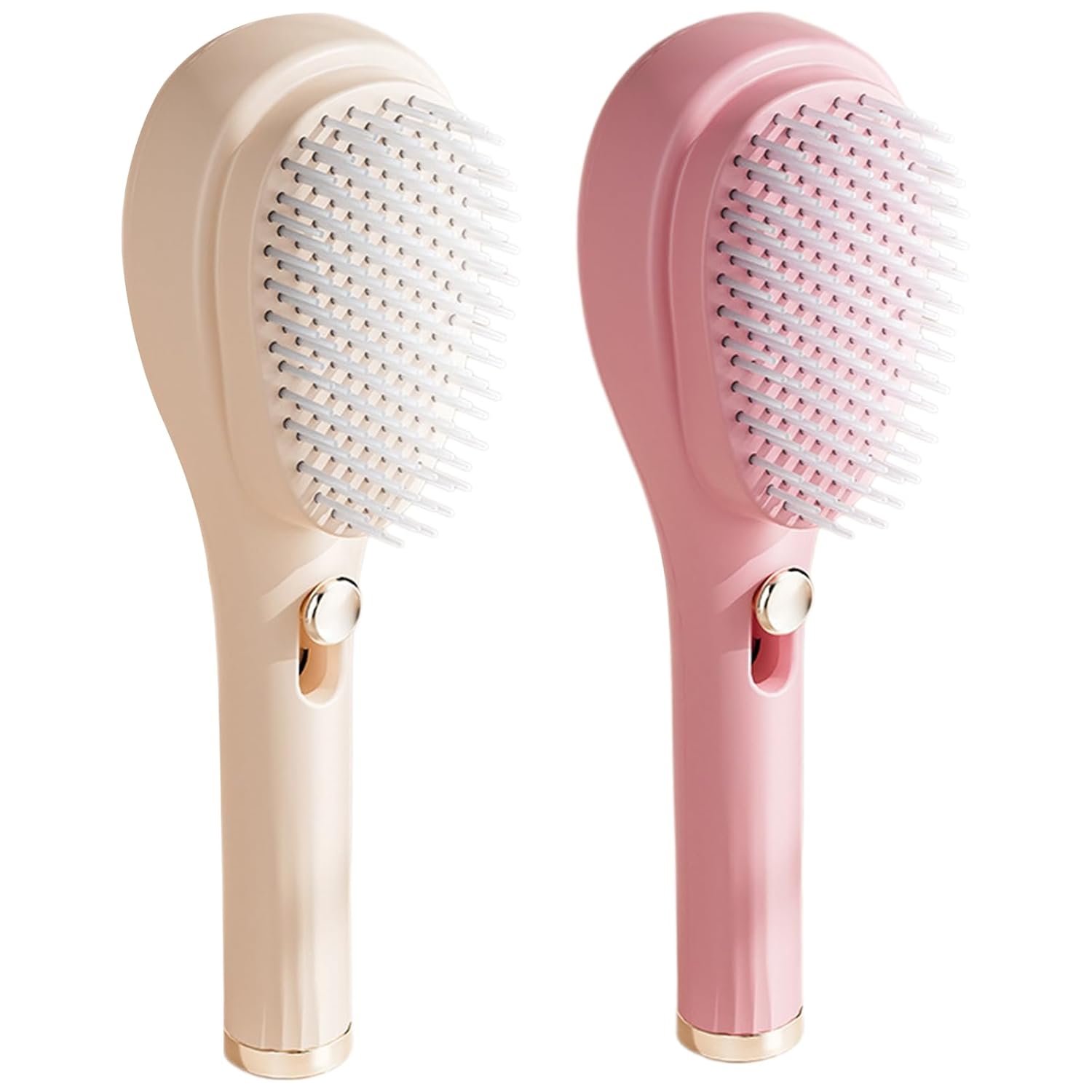 Lot de 2 Peignes de massage télescopique portable