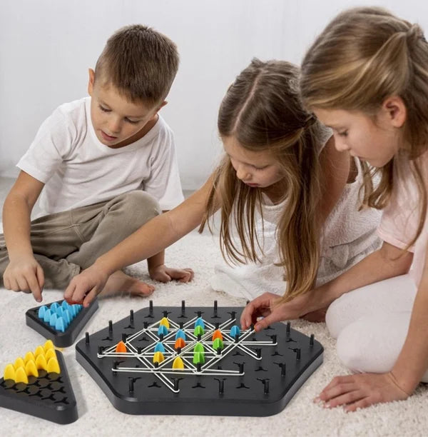 Jeu d'échecs Chain Triangle, 2 à 4 joueurs