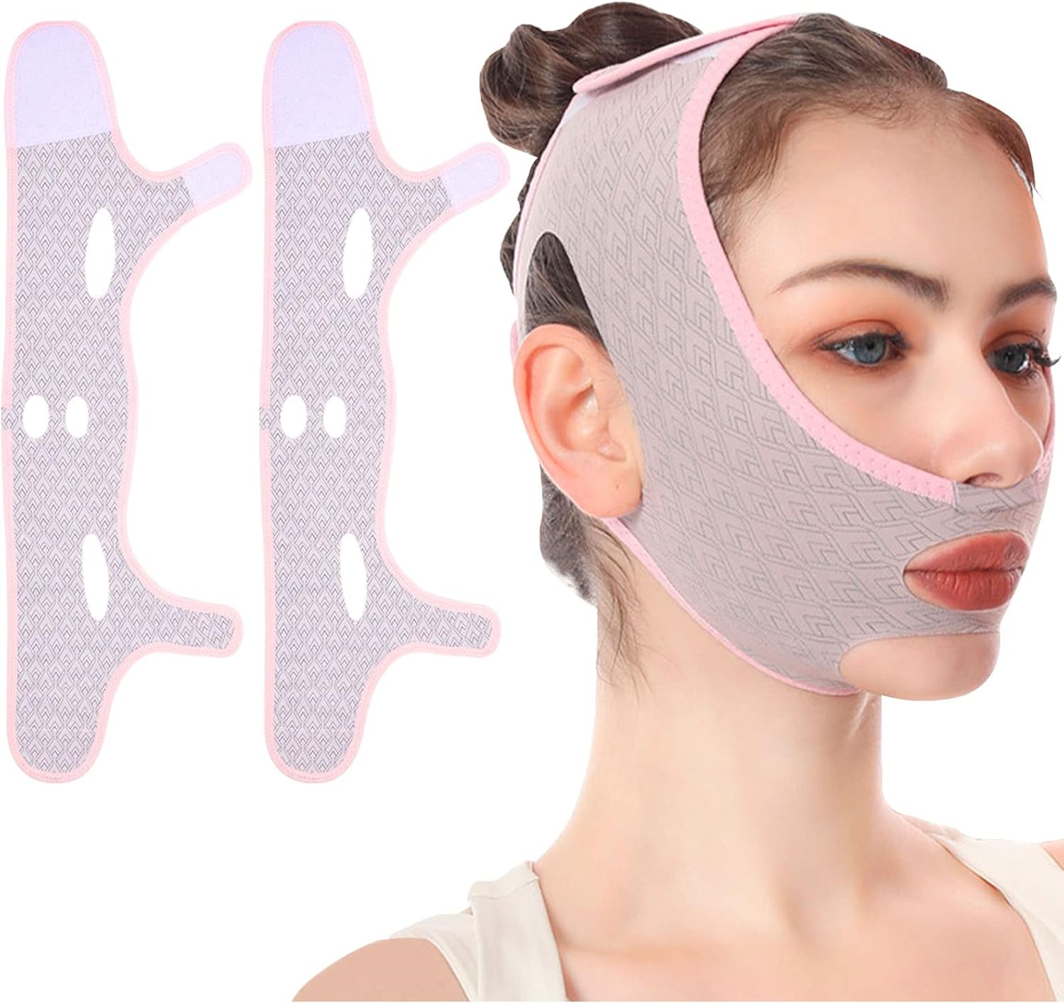 Lot de 3 Masques de sommeil sculptant pour visage