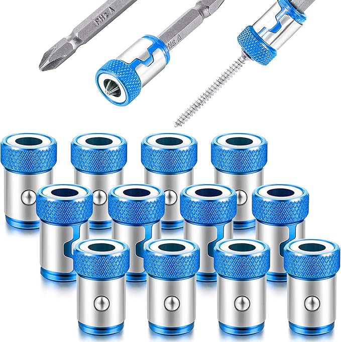 Lot de 12 Bagues magnétiques pour tête de tournevis XPro