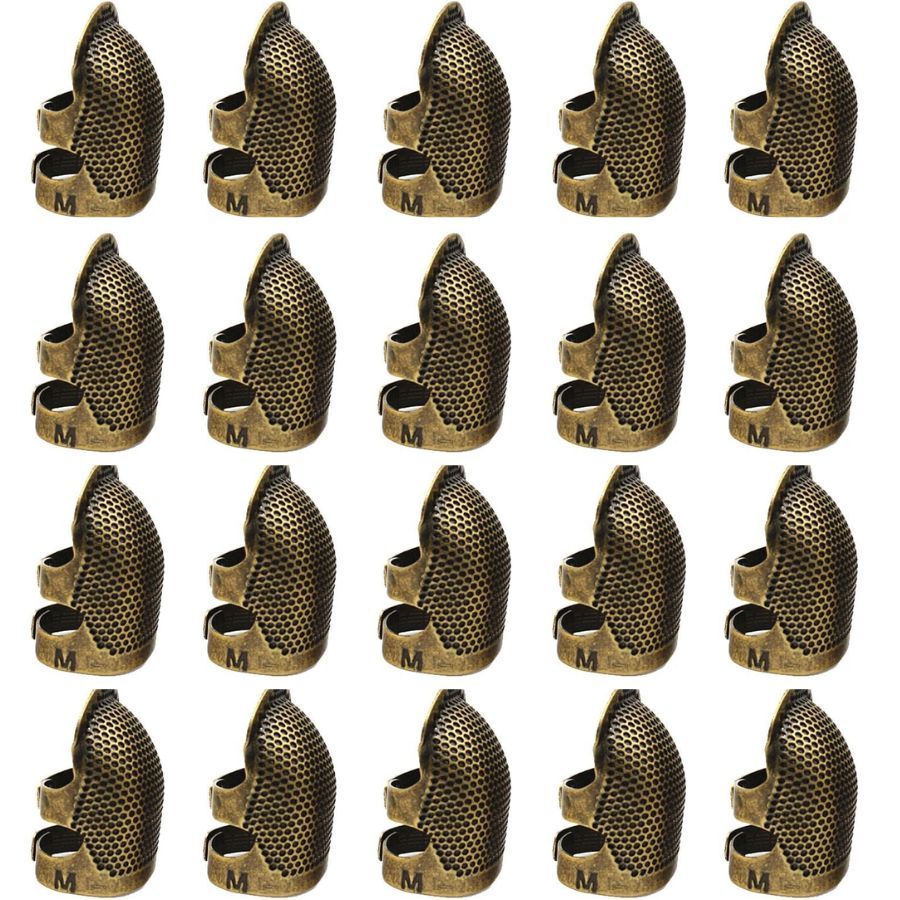 Lot de 20 protège doigts de couture
