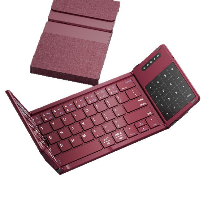 Clavier sans fil Bluetooth pliable