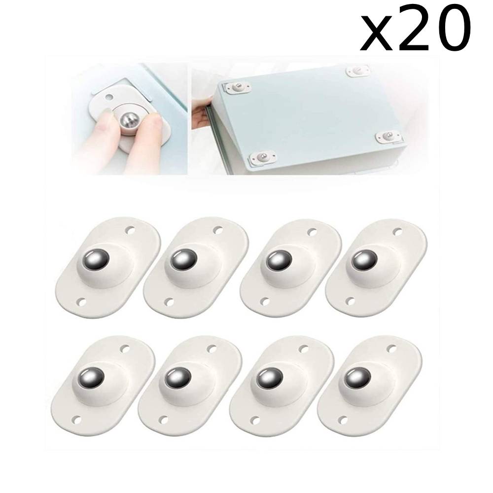 Lot de 20 roller de meuble