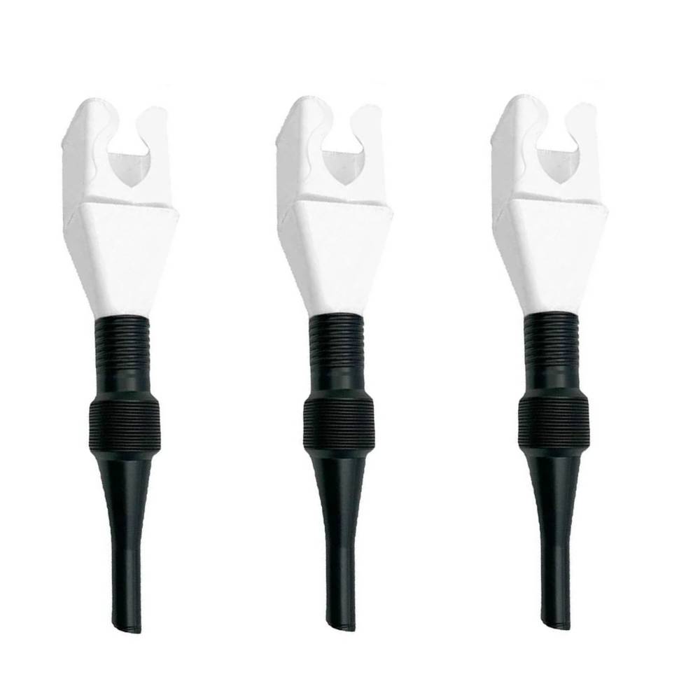 Lot de 3 Entonnoirs rétractable pour carburant automatique