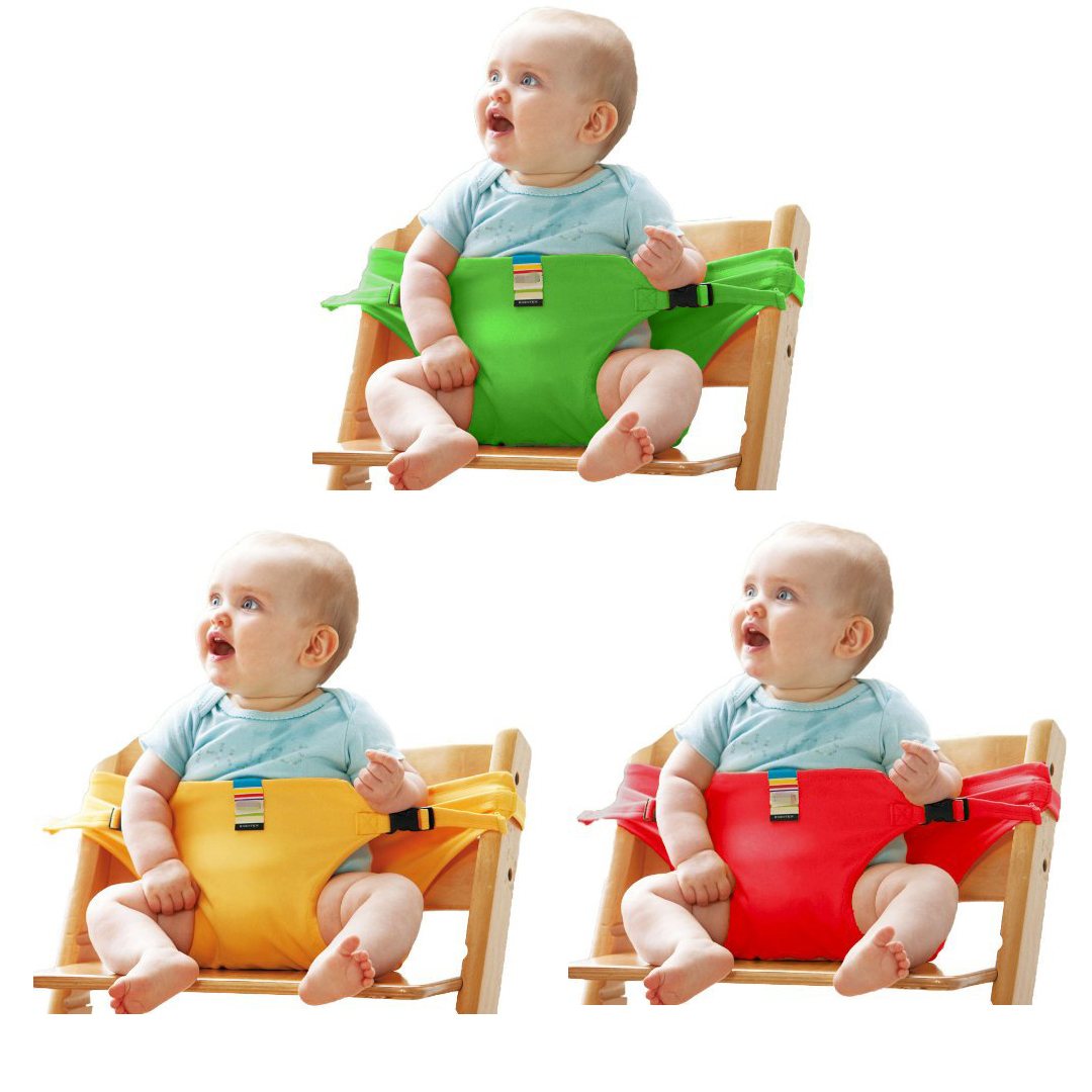 Lot de 3 ceintures de chaise pour enfant