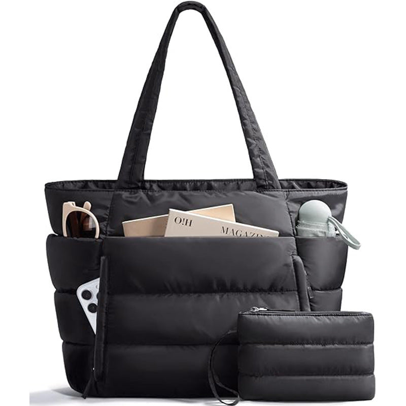 Sac bandoulière multipoches + Pochette Offerte