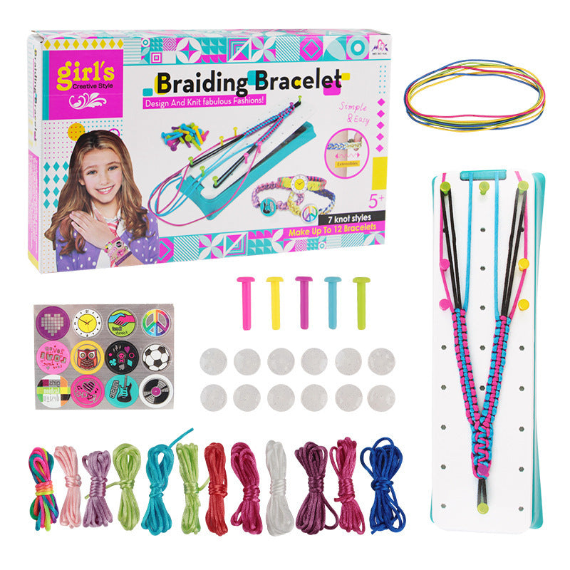Jouet de tresse en corde fait main pour enfants