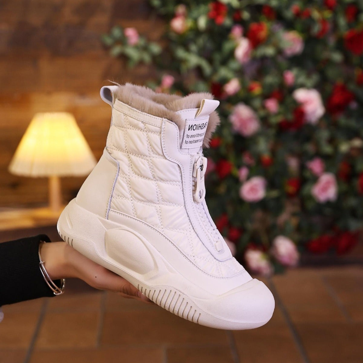 Chaussures d'hiver en coton