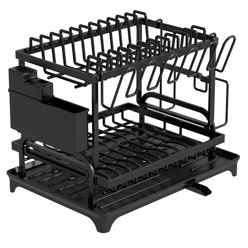 Égouttoir de cuisine multifonctionnel pour vaisselle