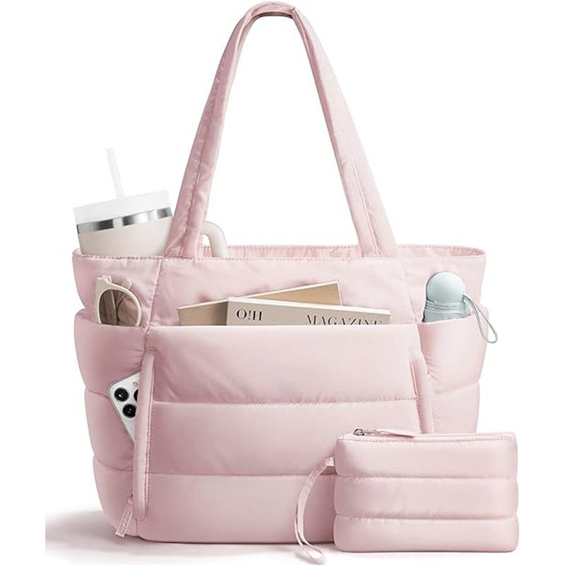 Sac bandoulière multipoches + Pochette Offerte