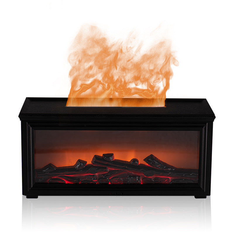 Diffuseur d'aromathérapie avec simulation 3D de flamme