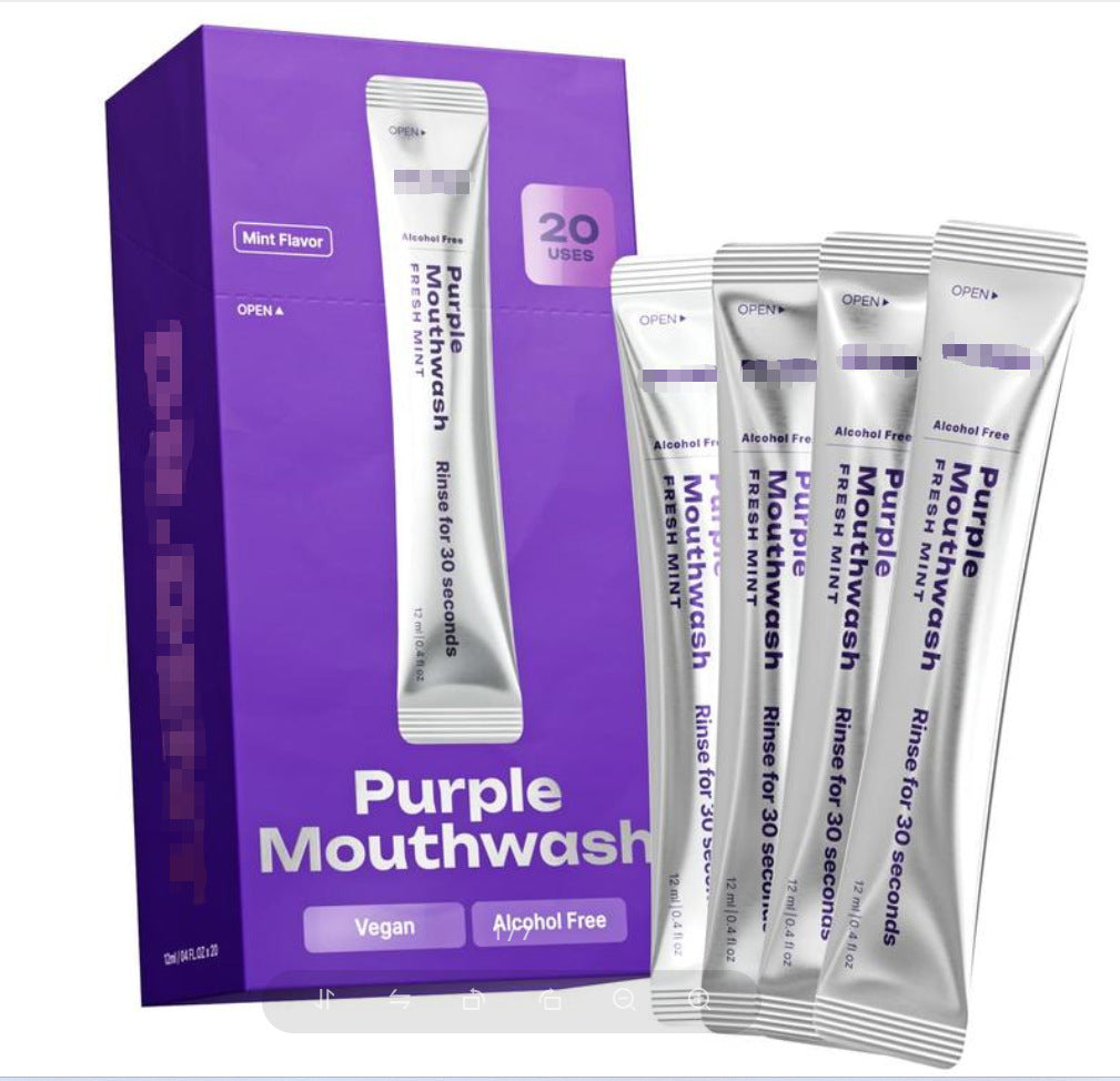Bain de bouche blanchisseur de dents