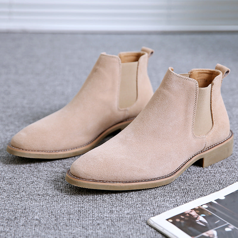 Bottes en daim