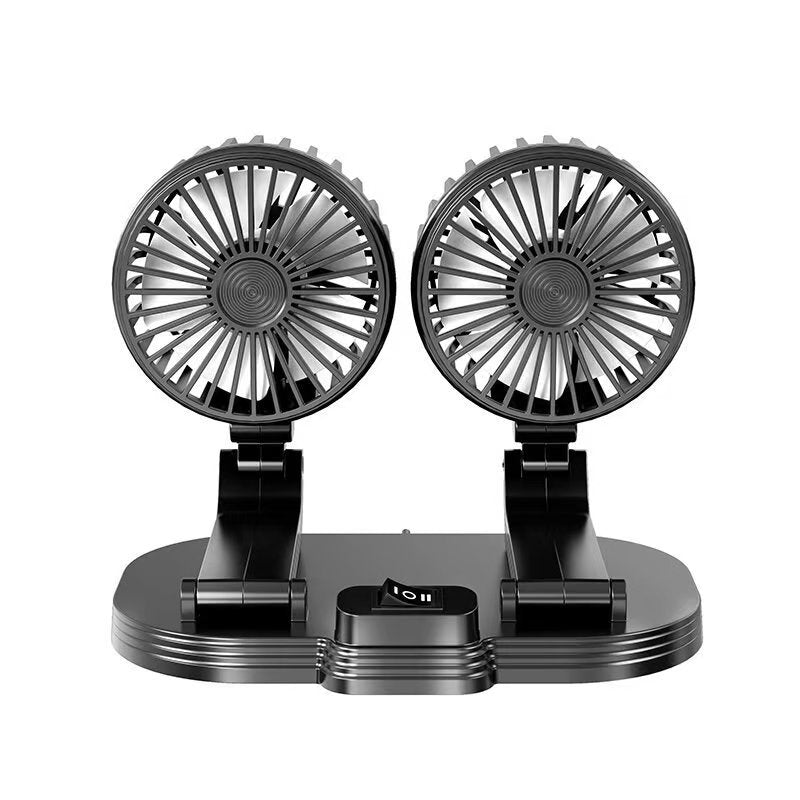 Double ventilateur voiture (économie climatiseur)