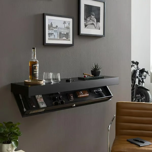 Etagère à coffre secret  (40*21*7.2cm )