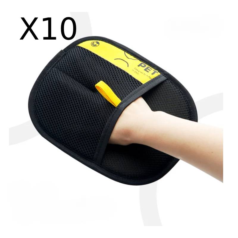 Lot de 10 Gants clean pet