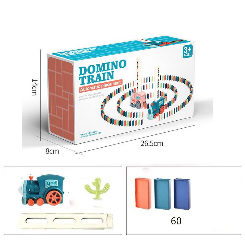 Jouet éducatif Train domino