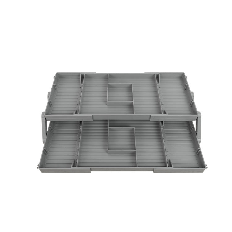 Plateau de rangement à 2 étages