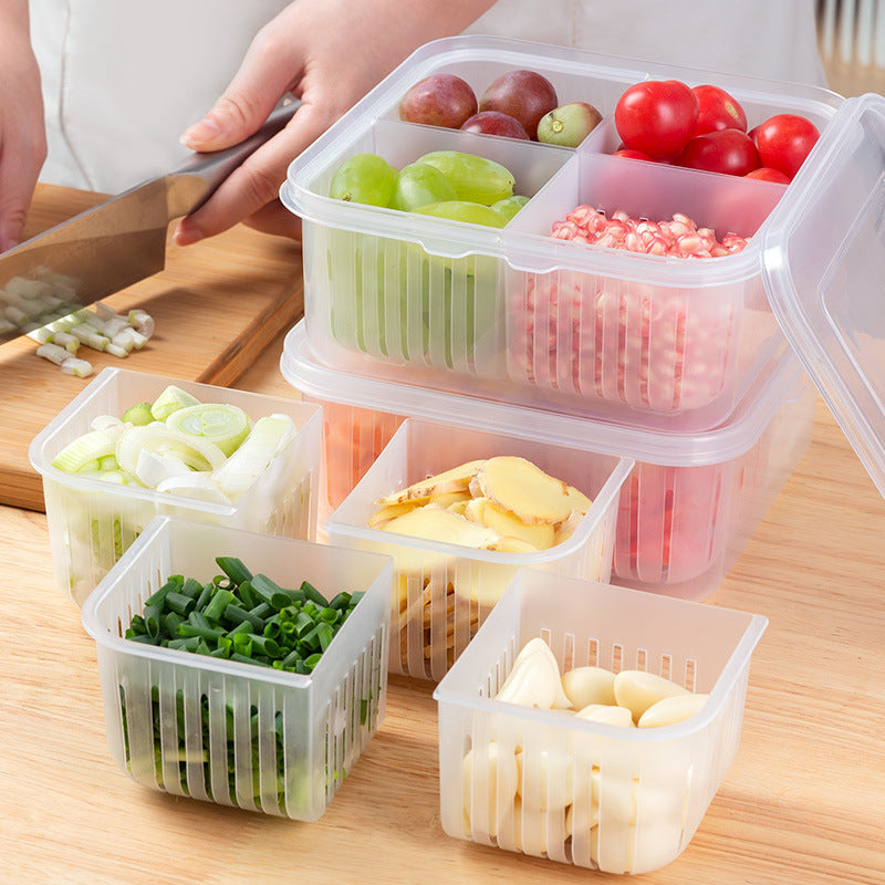 Lot de 3 box alimentaire - conservation longue durée