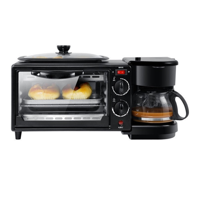machine à petit déjeuner 3 en 1 (four, plaque et cafetière)