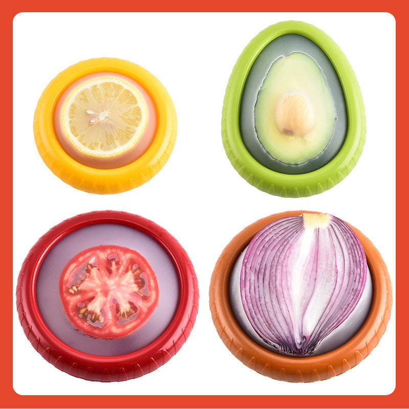 Lot de 4 protèges légumes