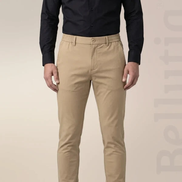 Pantalon de bureau extensible homme