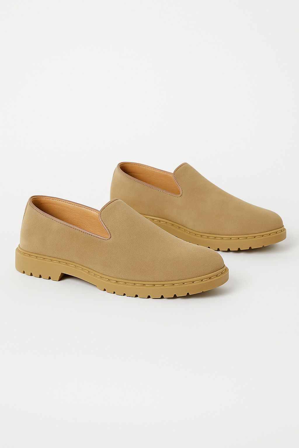 Mocassin élégant daim