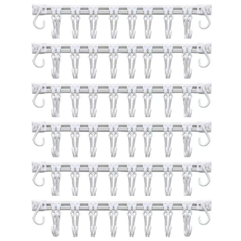 Lot de 6 organisateur de cuisine a crochet