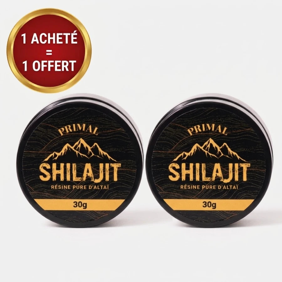 Lot de 2 Shilajit pure 100% naturelle
