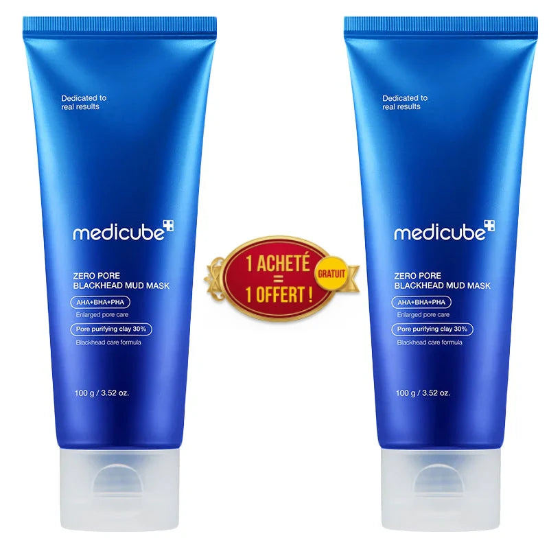 Lot de 2 masque pour points noir