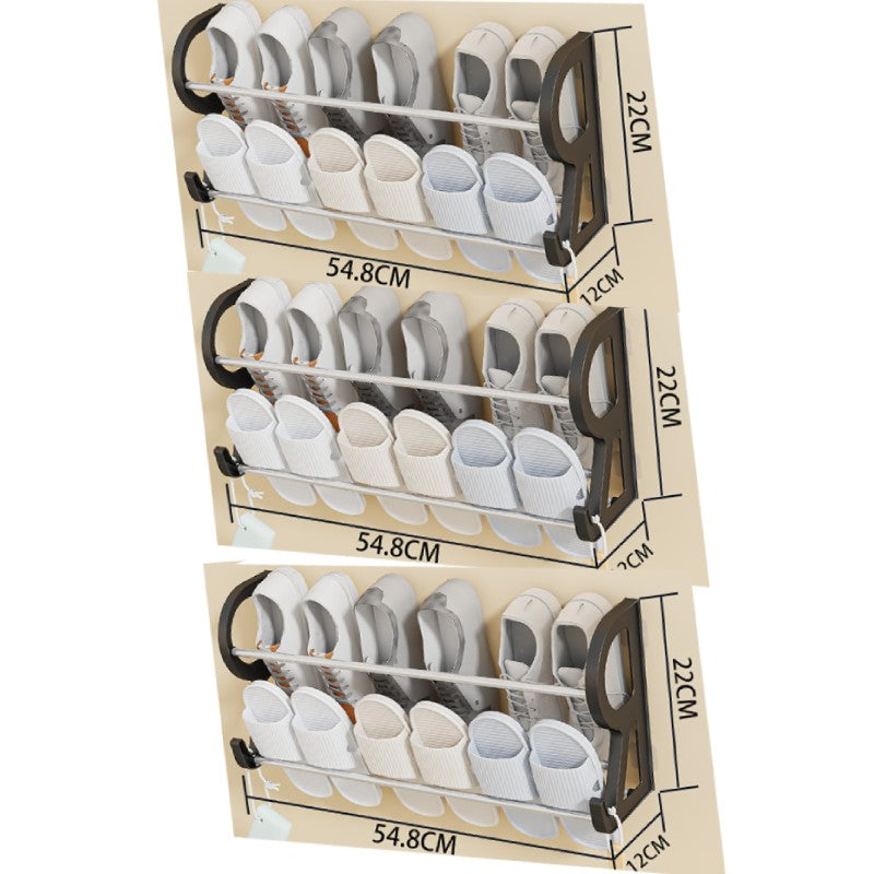 Lot de 3 rangements à chaussures