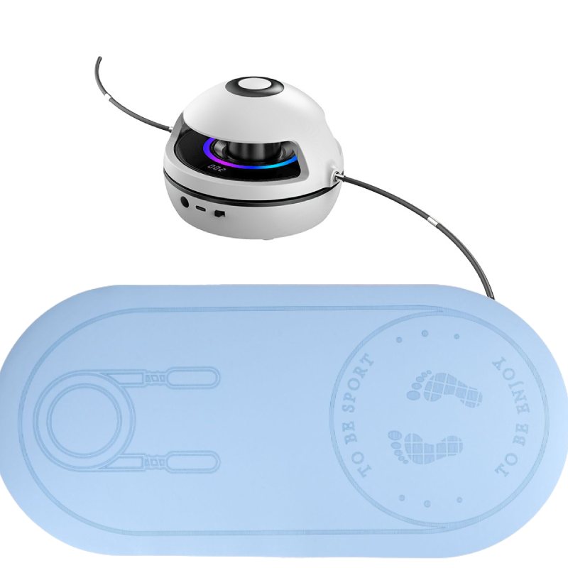 tapis + corde a sauté automatique