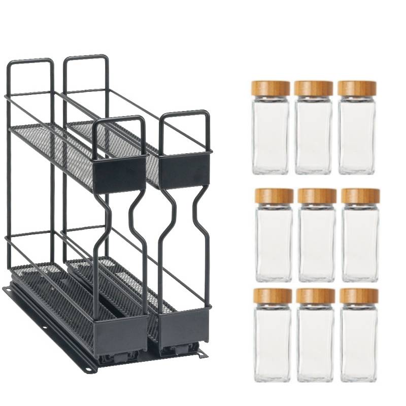 Organisateur d'épices avec 10 bouteilles