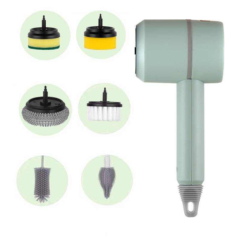 Brosse de vaisselle à 6 têtes