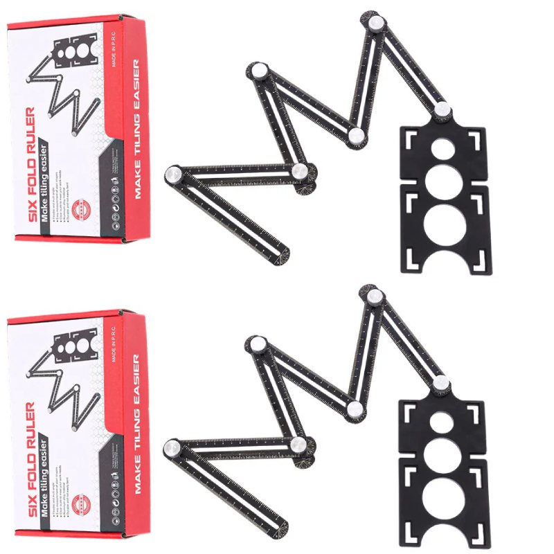 Lot de 2 Règles pliante pour travaux