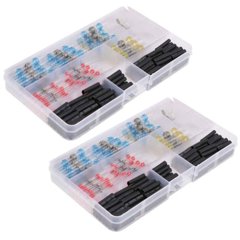 Lot de 2 packs de Tube thermo transparent 250 pcs