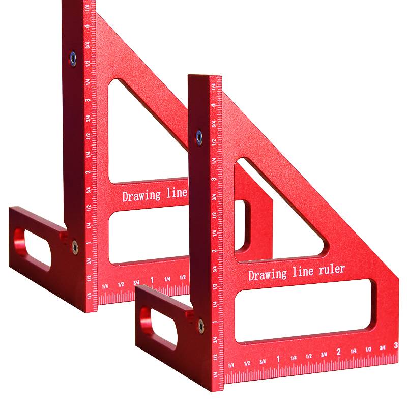 Lot de 2 Equerres de menuiserie multifonction