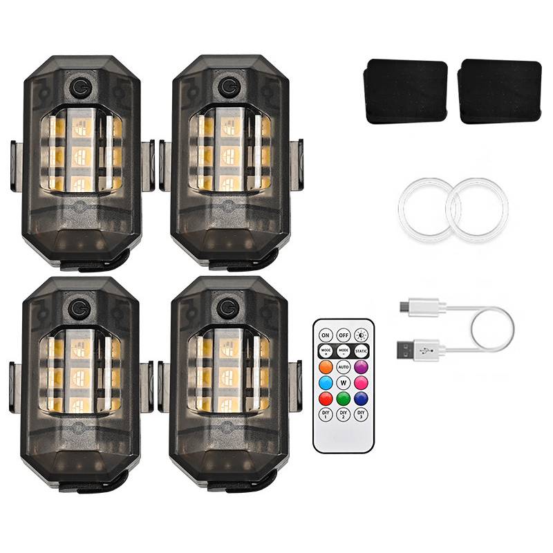 Pack de 4 led de voiture