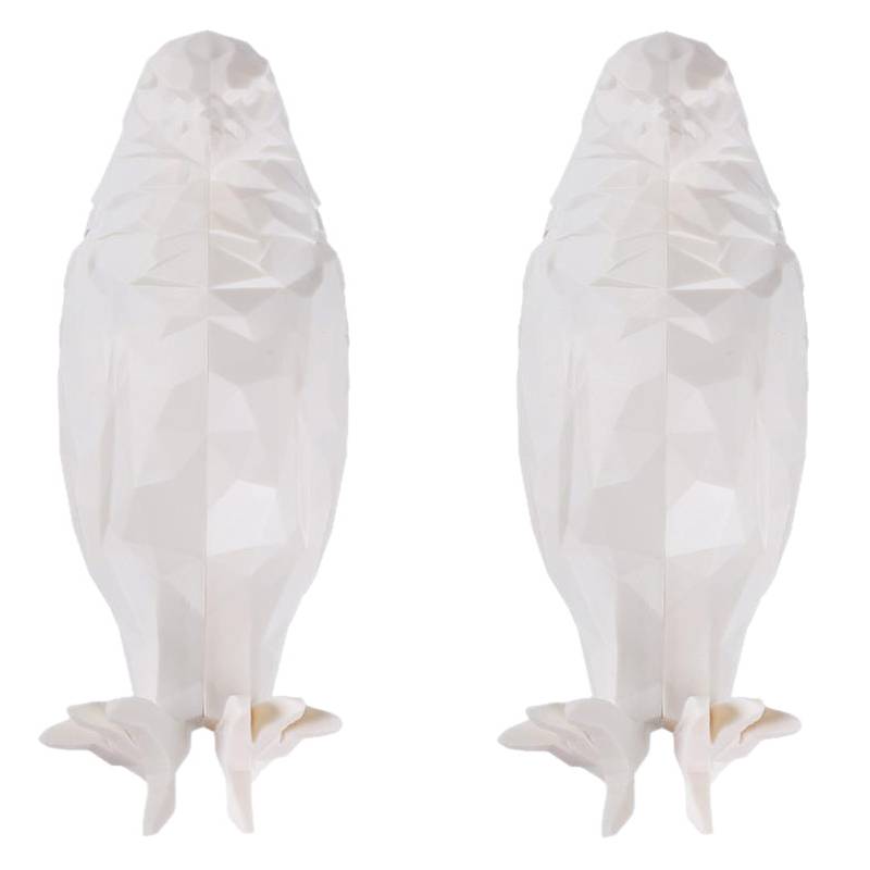 Lot de 2 aigle de lampe