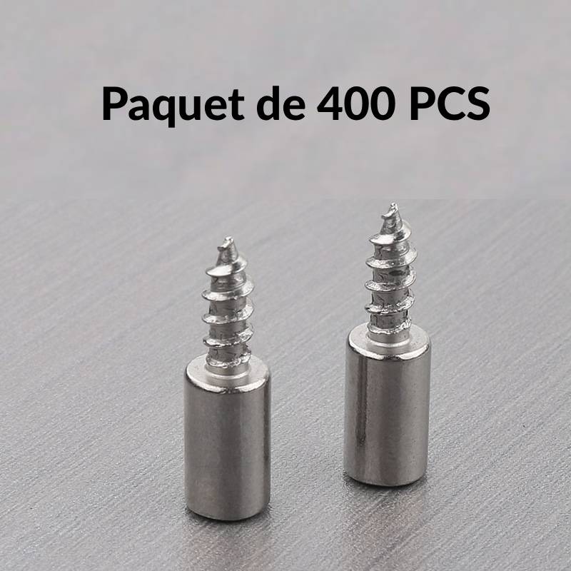 Lot de 400 vis d'étagère