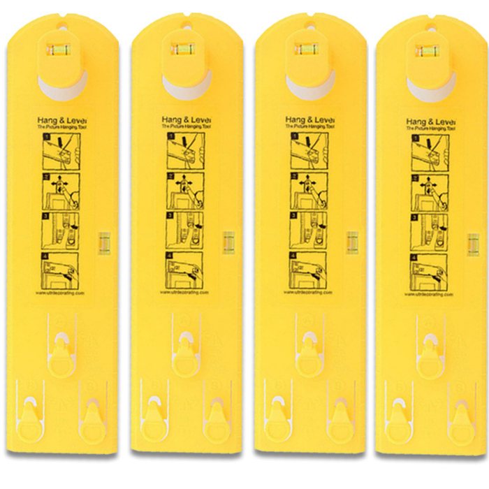Lot de 4 outils d'accrochage de tableau