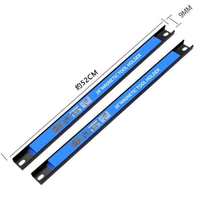 Lot de 2 barres à outil magnétique