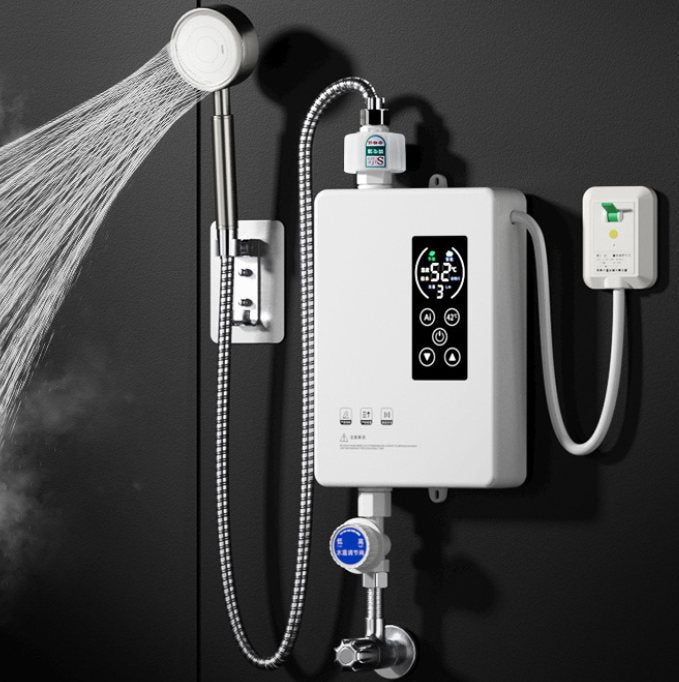 Mini Chauffe eau portable (se branche a une prise électrique)